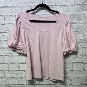 NWT: Pale Pink Puff Sleeve Top